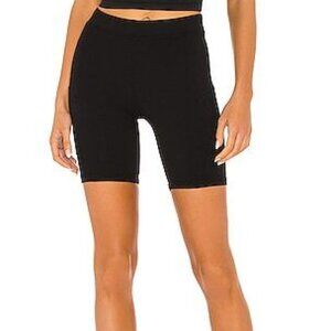 Monrow Women's Black bike shorts Size S